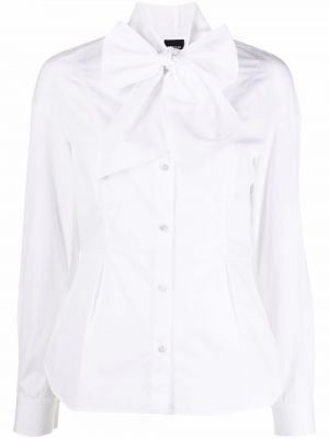 Camisa con lazo con botones Aspesi blanco