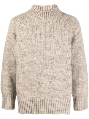 Chunky пуловер Maison Margiela бежово
