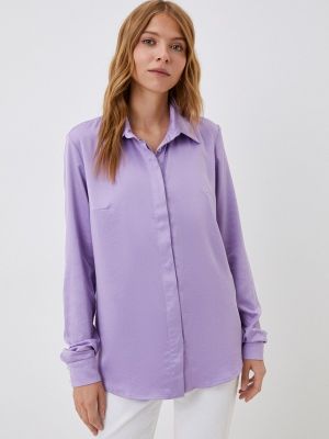 Блузка Tallwomen фиолетовая
