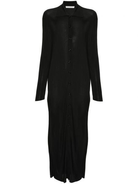Μάξι φόρεμα Philosophy Di Lorenzo Serafini μαύρο