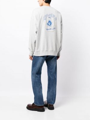 Sweatshirt mit stickerei aus baumwoll Five Cm grau
