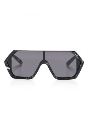 Oversized sluneční brýle Philipp Plein Eyewear černé