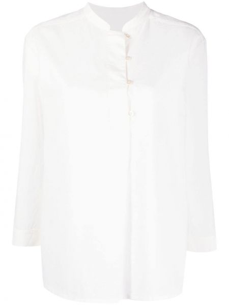 Риза с копчета Emporio Armani бяло