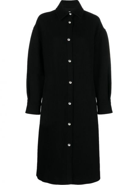Oversize палто с копчета Iro черно