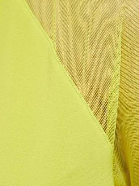 Однотонная блузка Dkny желтая