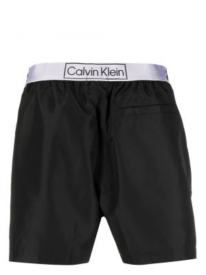 Mustriline lühikesed püksid Calvin Klein Underwear must