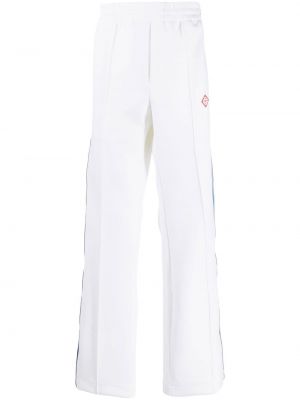 Спортни панталони на райета Casablanca бяло