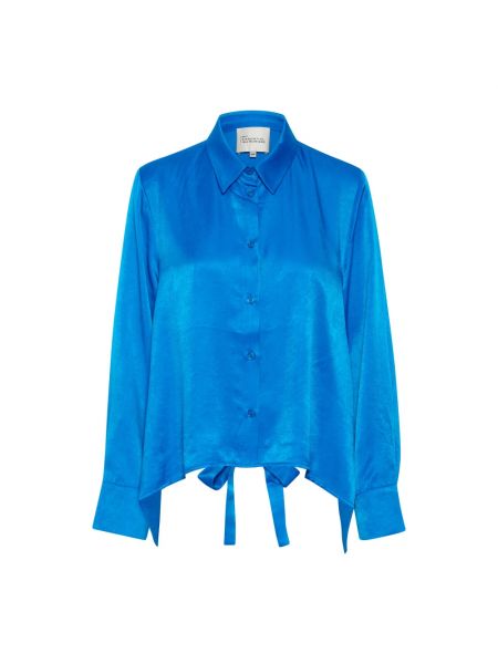 Bluse My Essential Wardrobe blau