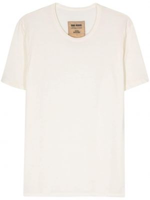Kokvilnas t-krekls Uma Wang balts