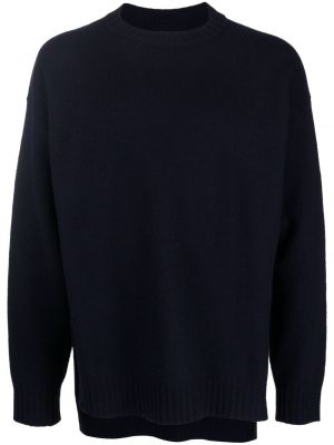 Пуловер Jil Sander синьо