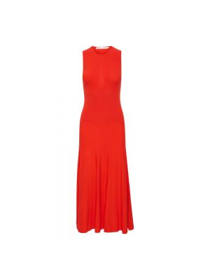 Sukienka długa slim fit Inwear czerwona
