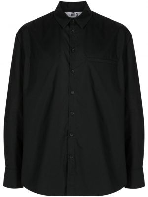Βαμβακερό πουκάμισο Uma | Raquel Davidowicz μαύρο