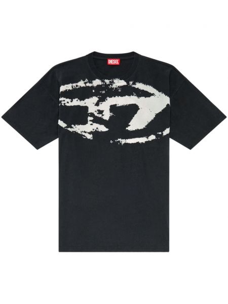 T-shirt Diesel sort