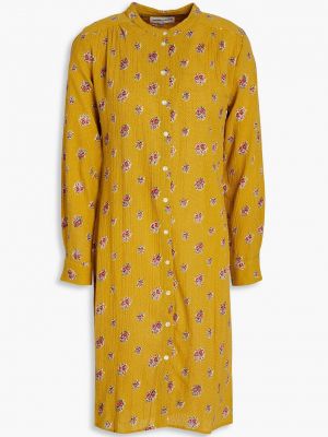 Платье-рубашка с принтом Antik Batik желтое