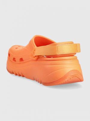 Papucs Crocs narancsszínű