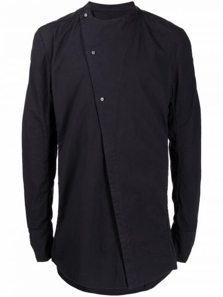 Camicia asimmetrica Boris Bidjan Saberi nero