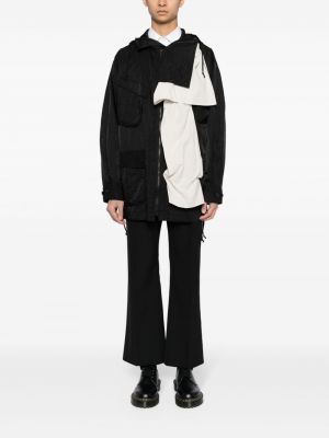 Asymmetrische jacke mit kapuze Yohji Yamamoto