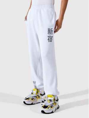 Pantalon de joggings oversize Togoshi blanc