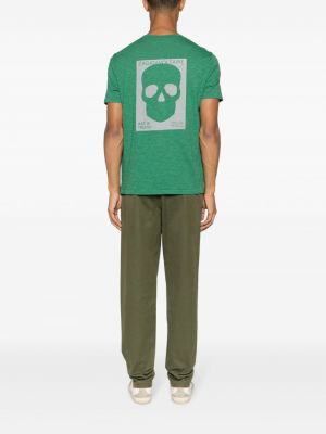 Kokvilnas t-krekls Zadig&voltaire zaļš