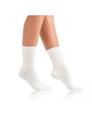 Bavlněné ponožky Bellinda bílé