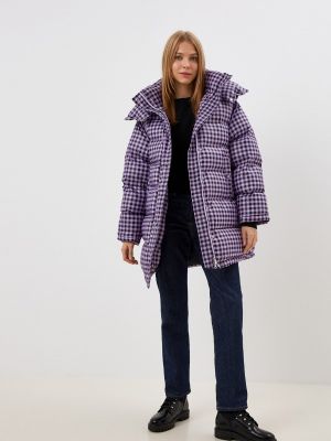 Утепленная куртка Belucci фиолетовая