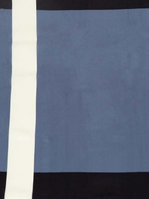 Svilena marama s printom Sisley bež