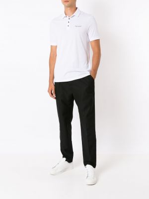 Polo krekls ar apdruku Armani Exchange balts