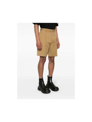 Pantalones cortos de lana Lanvin marrón