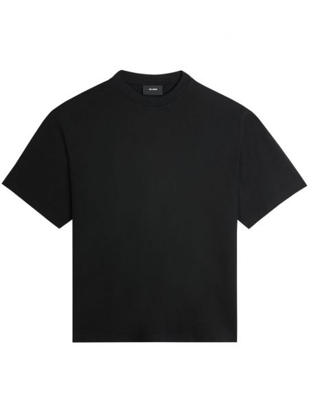 Kokvilnas t-krekls Axel Arigato melns