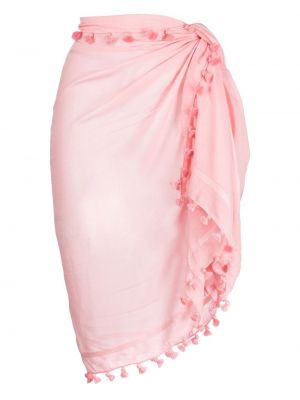 Suknja Melissa Odabash ružičasta