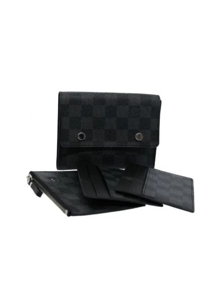 Retro cartera Louis Vuitton Vintage negro