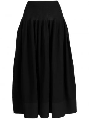 Midi sukňa Cfcl čierna