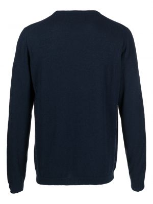 Sweatshirt mit langen ärmeln Roberto Collina blau