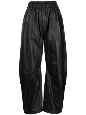 Δερμάτινο παντελόνι Mackage μαύρο