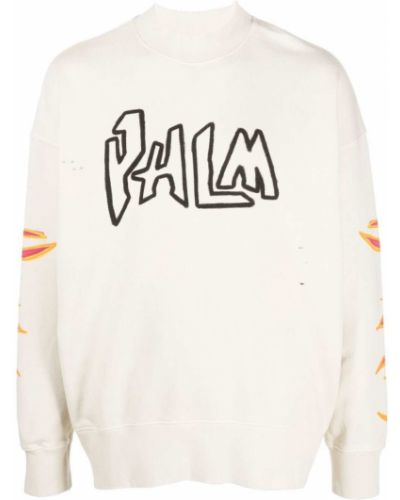 Sweatshirt Palm Angels hvid