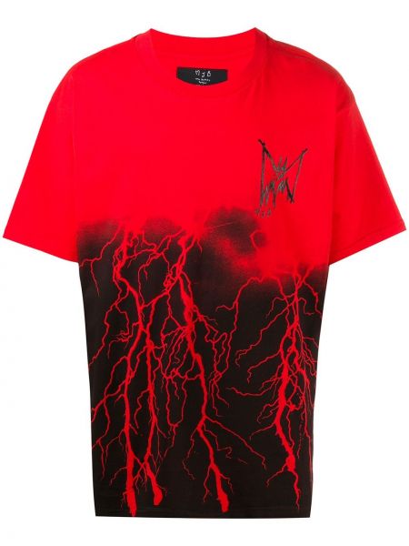 Camiseta con estampado Mjb Marc Jacques Burton rojo