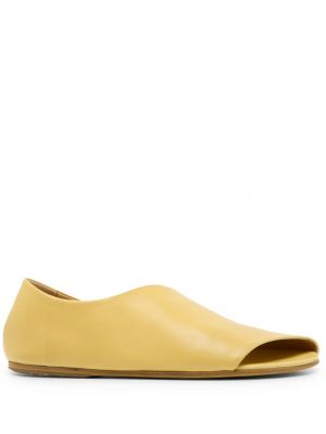 Kožené sandály Marsèll žluté