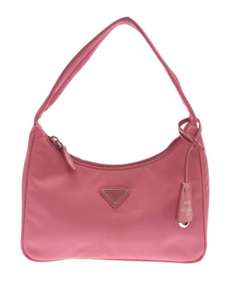 Τσάντα ώμου Prada Pre-owned ροζ