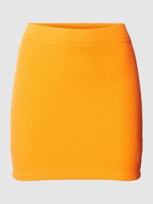 Mini spódniczka Calvin Klein Jeans pomarańczowa