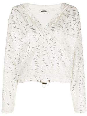 Sweatshirt Pinko vit