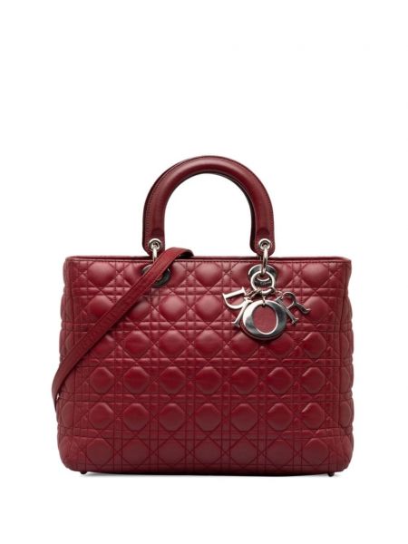 Sac large Christian Dior Pre-owned rouge