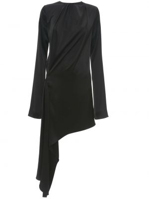 Ασύμμετρη μάξι φόρεμα Jw Anderson μαύρο