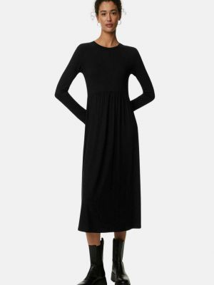 Платье миди из джерси Marks & Spencer черное