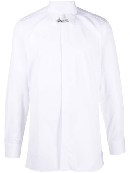 Πουπουλένιο πουκάμισο Givenchy λευκό