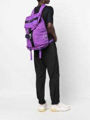 Nylon rucksack Adidas By Stella Mccartney lila