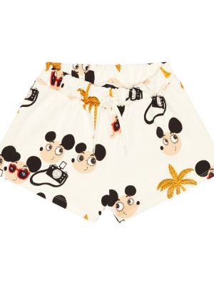 Jersey bomull shorts for jenter Mini Rodini