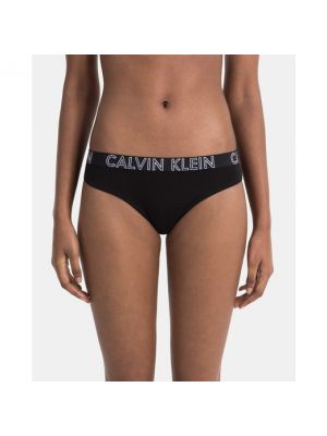 Bragas de algodón Calvin Klein negro