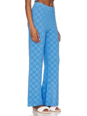 Pantaloni a righe Solid & Striped blu