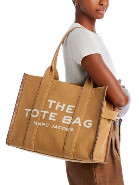 Жаккардовая сумка через плечо Marc Jacobs коричневая
