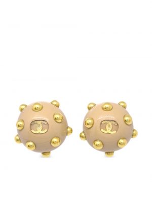 Σκουλαρίκια με καρφιά Chanel Pre-owned χρυσό